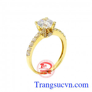 Nhẫn vàng trang nhã
