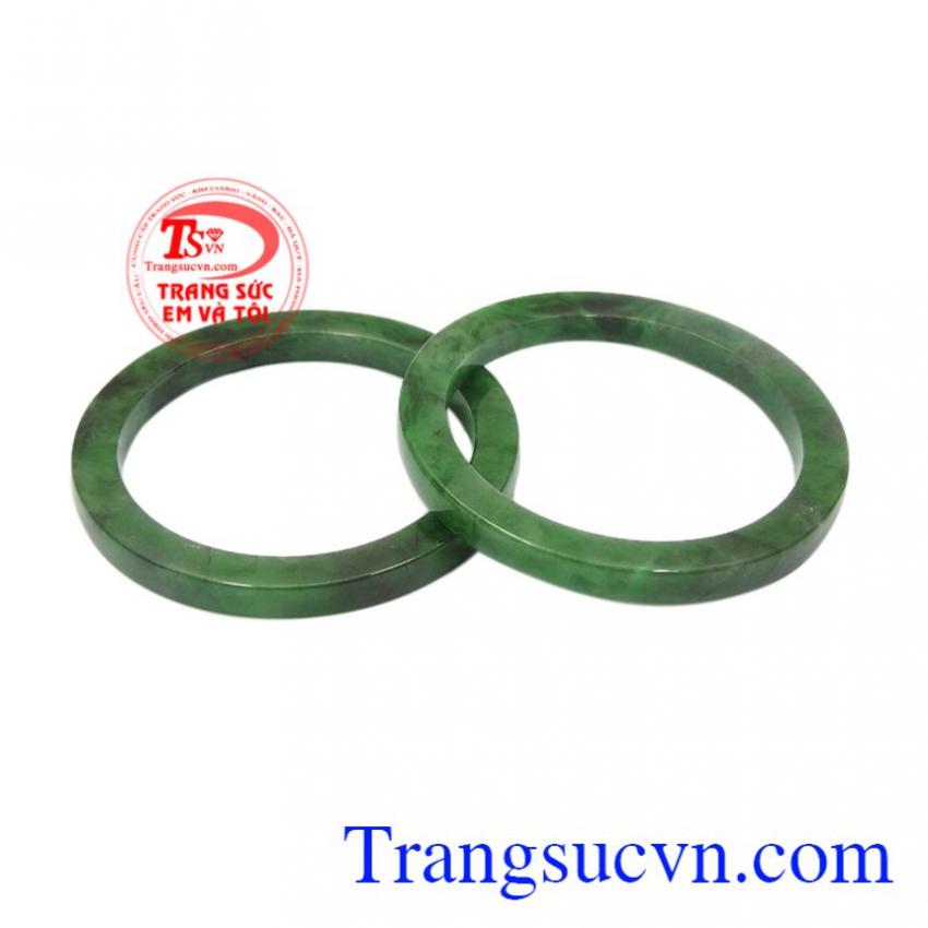 Vòng đôi ngọc jadeite thịnh vượng