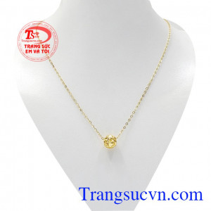 Bộ trang sức charm vàng tài lộc