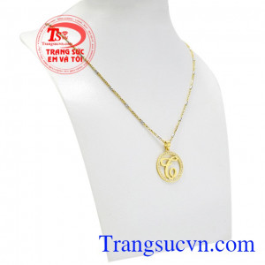 Bộ trang sức chữ T đẹp mang phong cách trẻ trung và thời trang.