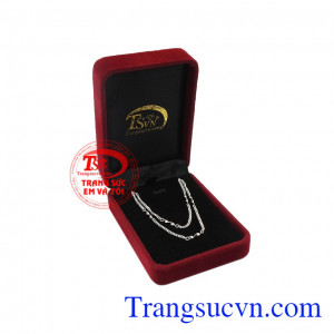 Dây chuyền bạc nữ duyên dáng
