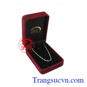 Dây chuyền bạc nữ nổi bật