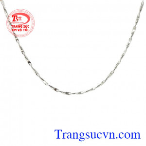 Dây chuyền bạc nữ nổi bật