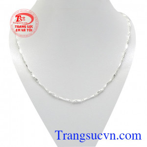 Dây chuyền bạc nữ tiểu thư
