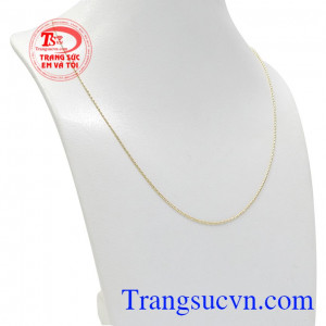 Dây chuyền nữ dễ thương là một sản phẩm mới được nhập khẩu từ Italy. 