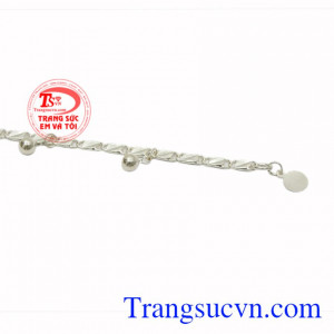 Lắc bạc khỏe khoắn cho bé chất lượng.