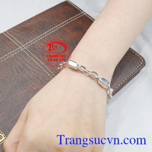 Lắc bạc nam phong độ nhận đặt chế tác theo yêu cầu.