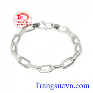 Lắc bạc nam thời trang