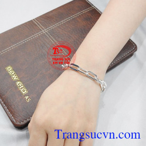 Lắc bạc nam thời trang