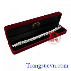 Lắc bạc rồng thời thượng chất lượng.