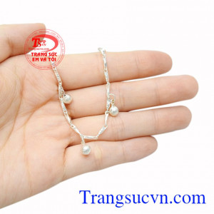 Lắc bạc xinh xắn cho bé chất lượng