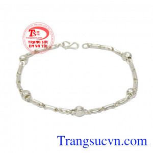 Lắc nữ bạc đáng yêu