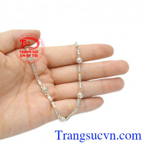 Lắc nữ bạc đáng yêu nhận đặt chế tác theo yêu cầu.