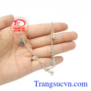 Lắc nữ bạc thời trang