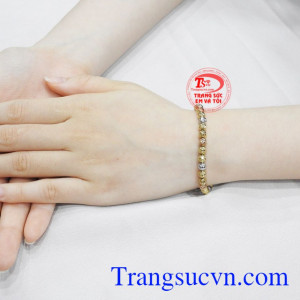 Lắc tay bi phong cách thời trang