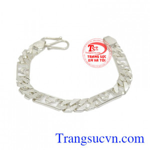 Lắc tay nam bạc tuổi Dậu mang đến vẻ trẻ trung, hiện đại cho phái mạnh.
