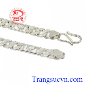 Lắc tay nam bạc tuổi Dậu nhận đặt chế tác theo yêu cầu. 