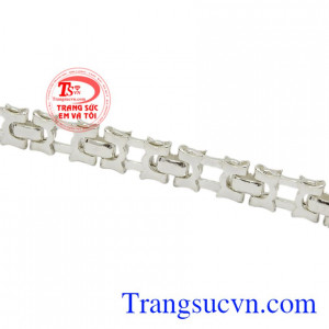 Lắc tay nam bạc xu hướng sự lựa chọn nam tính dành cho bạn.