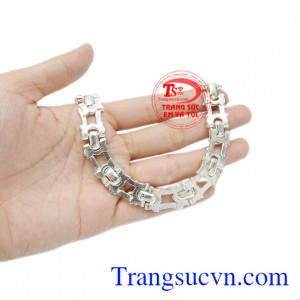 Lắc tay nam bạc xu hướng chất lượng