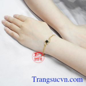 Lắc tay nữ Sapphire duyên dáng