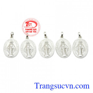 Mặt bạc đức mẹ ban ơn