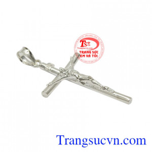 Thánh giá bạc nhắc nhở ta về sự hy sinh của Thiên Chúa vì nhân loại.