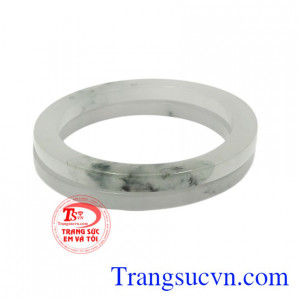 Ngọc miến điện vòng đôi bản vuông có giấy kiểm định đá quý, giao hàng toàn quốc.