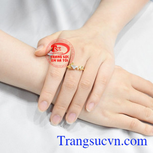 Hãy để chiếc nhẫn này thay lời muốn nói gửi tới người phụ nữ mà bạn yêu thương.