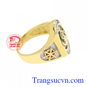 Lấy nguồn cảm hứng từ đó các nhà chế tác đã tạo ra chiếc nhẫn mỏ neo vừa mang tính nghệ thuật vừa chất chứa ý nghĩa đặc biệt.