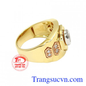Kiểu dáng hợp thời trang và đang là mẫu nhẫn được mong chờ nhất hiện nay.