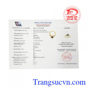 Vì vậy mà các sản phẩm gắn đá saphir sao luôn là sự lựa chọn đặc biệt của khách hàng.