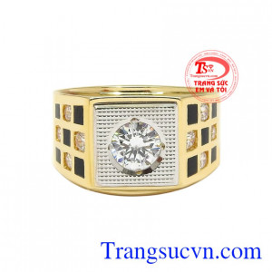 Nhẫn nam là sản phẩm trang sức dễ dàng mang theo vì vậy các sản phẩm nhẫn nam được các cánh mày râu yêu thích.
