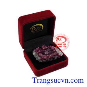 Phật Di Lặc Ruby đại cát thiên nhiên.