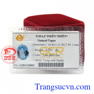 Đá topaz đem lại nhiều lợi ích về sức khỏe như giảm căng thẳng, mệt mỏi, củng cố hệ miễn dịch cho người dùng.