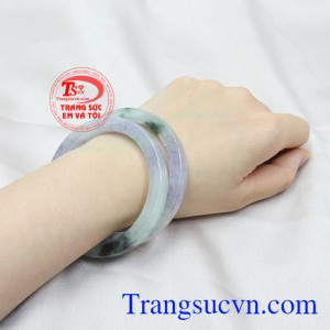 Vòng đôi ngọc jadeite thiên nhiên
