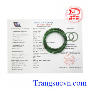 Vòng đôi ngọc jadeite thịnh vượng