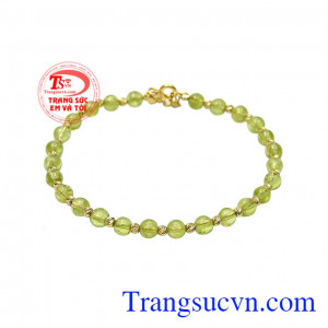 Vòng tay peridot đẹp
