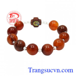 Chuỗi mân côi mã não 14 ly đeo hợp phong thủy, giao hàng nhanh trên toàn quốc.