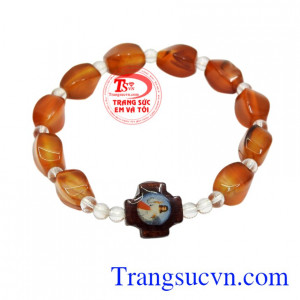 Chuỗi mân côi mã não độc đáo tinh tế