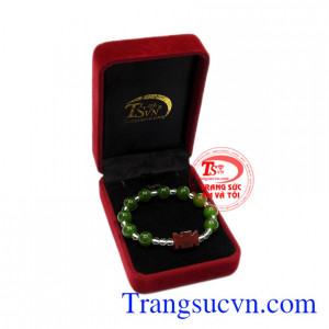 Chuỗi mân côi nerphrite hợp mệnh.