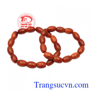 Chuỗi tay san hô chất lượng thanh toán an toàn.