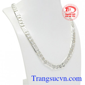 Dây chuyền bạc từ lâu đã được nhiều người biết đến và sử dụng nhiều.