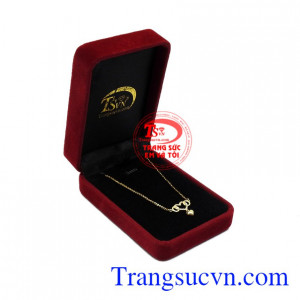Dây chuyền trái tim đong đầy chất lượng
