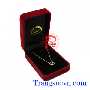 Dây chuyền vàng tây trái tim.