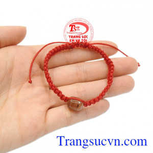 Dây tết thạch anh tóc may mắn chất lượng.