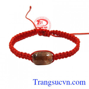 Dây tết thạch anh tóc phú quý mang nhiều ý nghĩa cho người đeo.