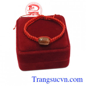 Dây tết thạch anh tóc phú quý