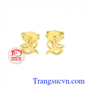 Đôi bông tai chiếc lá hy vọng