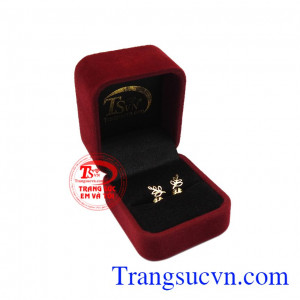 Đôi bông tai chiếc lá hy vọng