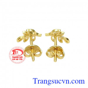 Sản phẩm được giao hàng toàn quốc, thanh toán an toàn. Đôi bông tai chiếc lá hy vọng